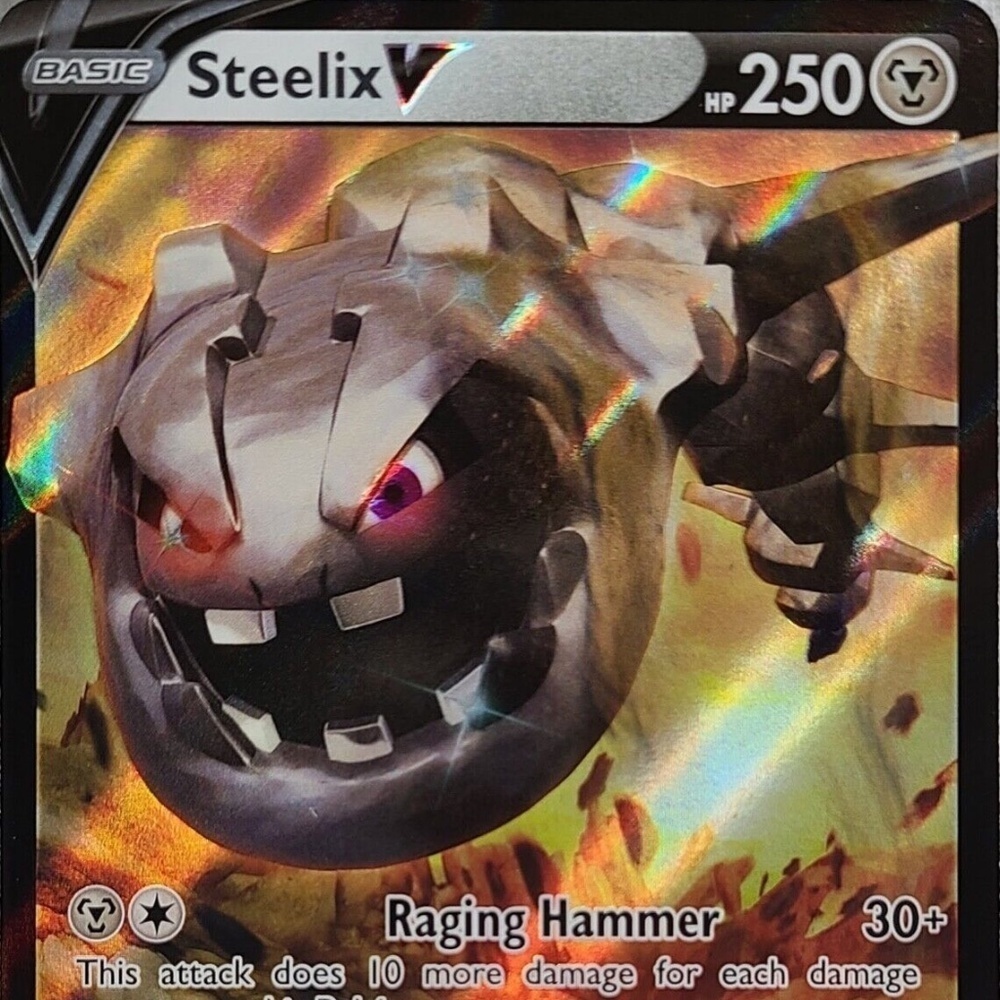 Steelix V 115/185 Pokemon TCG Vivid Voltage Regular Ultra Rare